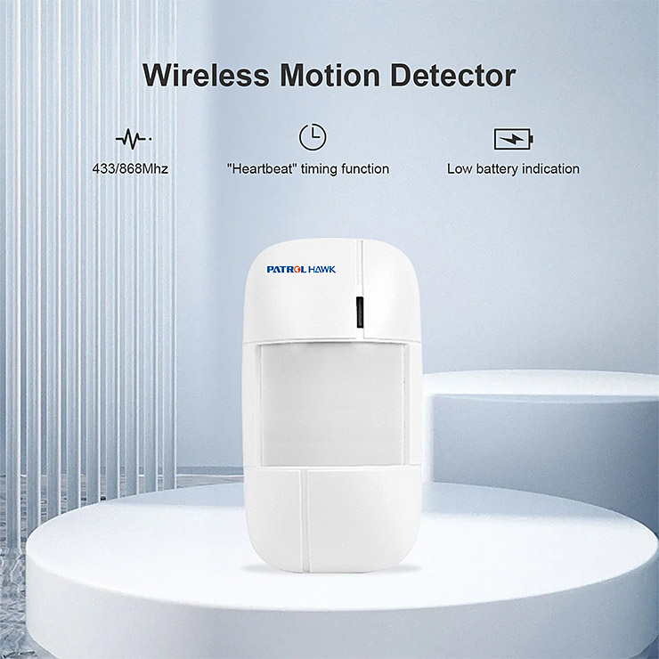 Wireless PIR Motion Sensor Human Body Sensor Infrared Detector Alarm For Intruder Alarm System