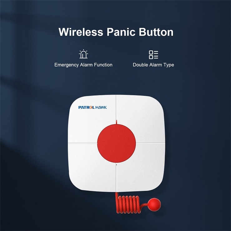 Wireless SOS Panic Button Alarm Button for Elderly Emergency Call APP Remote Controller