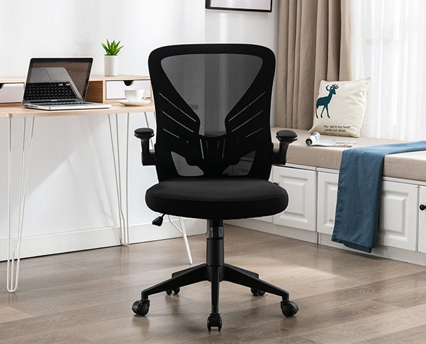 Custom Black Mesh Office Chair Bulk For Sale