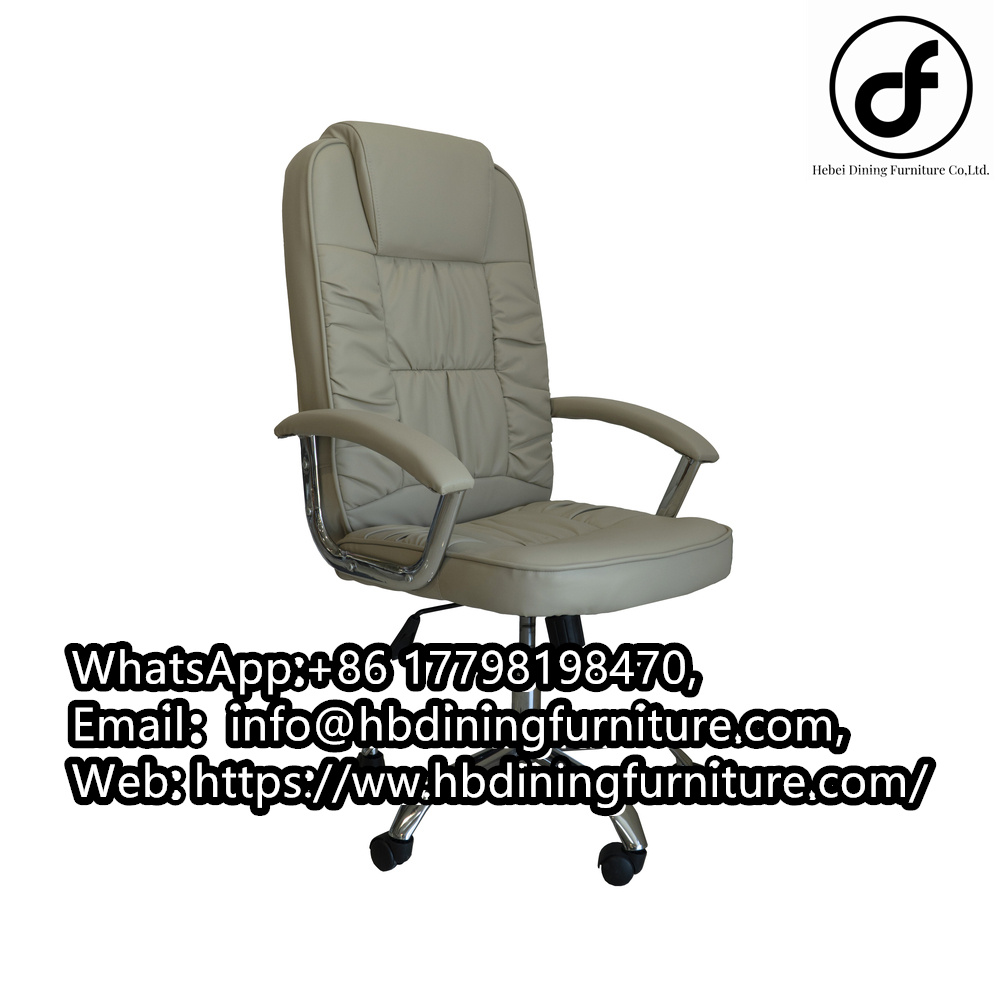 Swivel PU Office Chairs Meeting Room Contemporary Most Competitive Armrest Executive Chairs