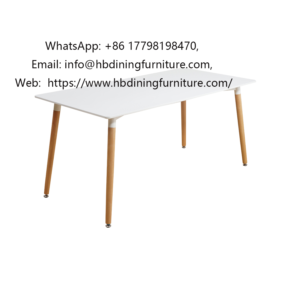 MDF Table Top with Metal Legs Dining Table DT-M03