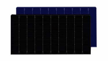 158.75 мм Односторонний монокристаллический солнечный элемент типа P 5BB / 9BB