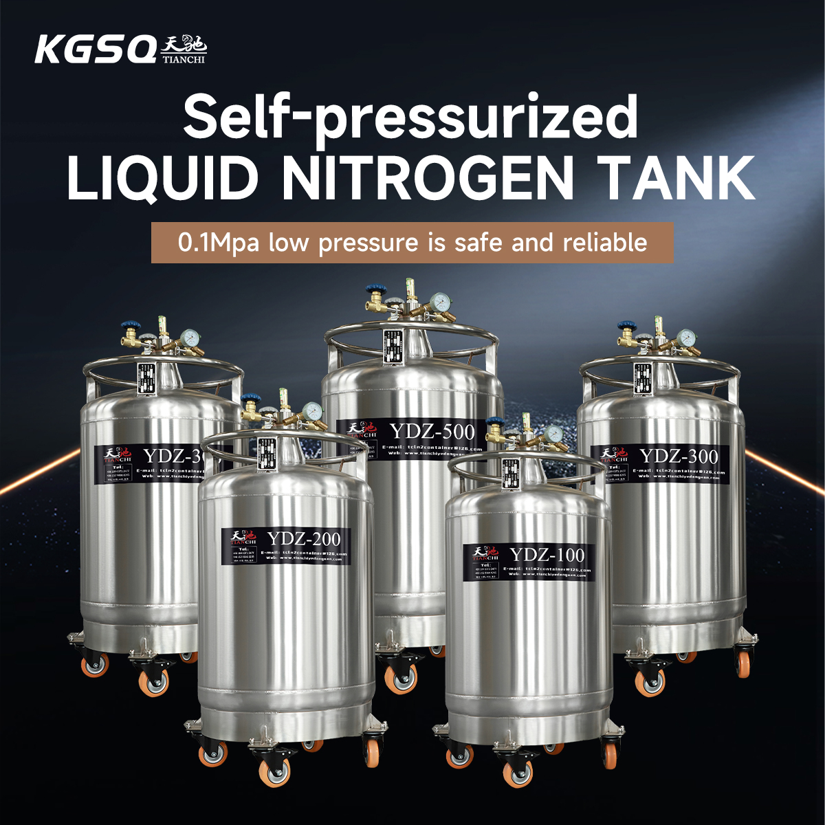 Britain-liquid nitrogen pressure vessel-liquid nitrogen tank supplier KGSQ