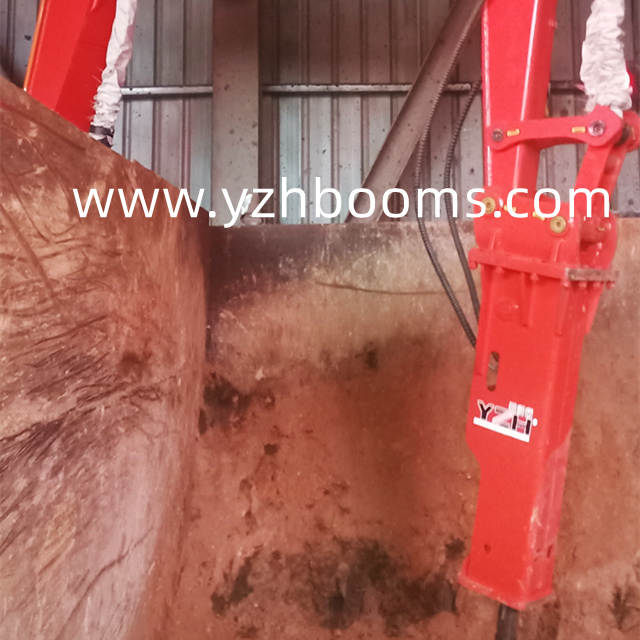 YZH hydraulic boom rockbreaker system