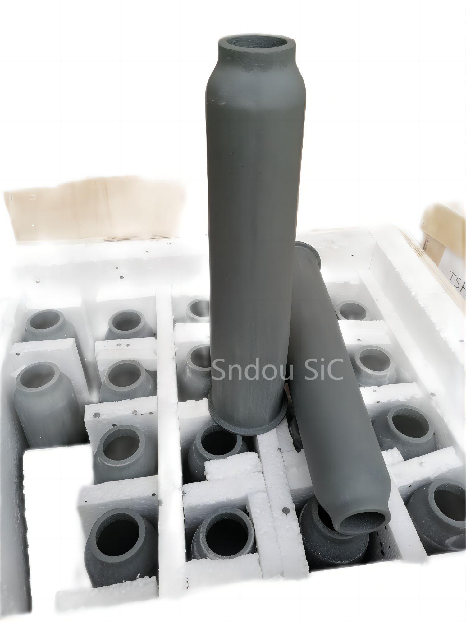 China RSiC Burner Tubes Nozzles Cones