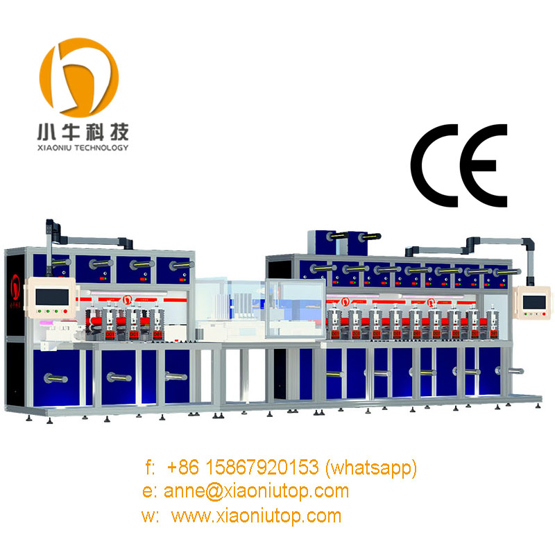 Wire gel electrode sheet machine