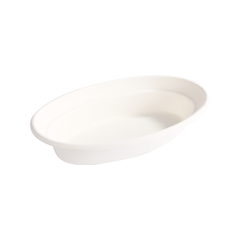 Recycling 22oz/650ml Oval bowl L23.3*W14*H4.5cm