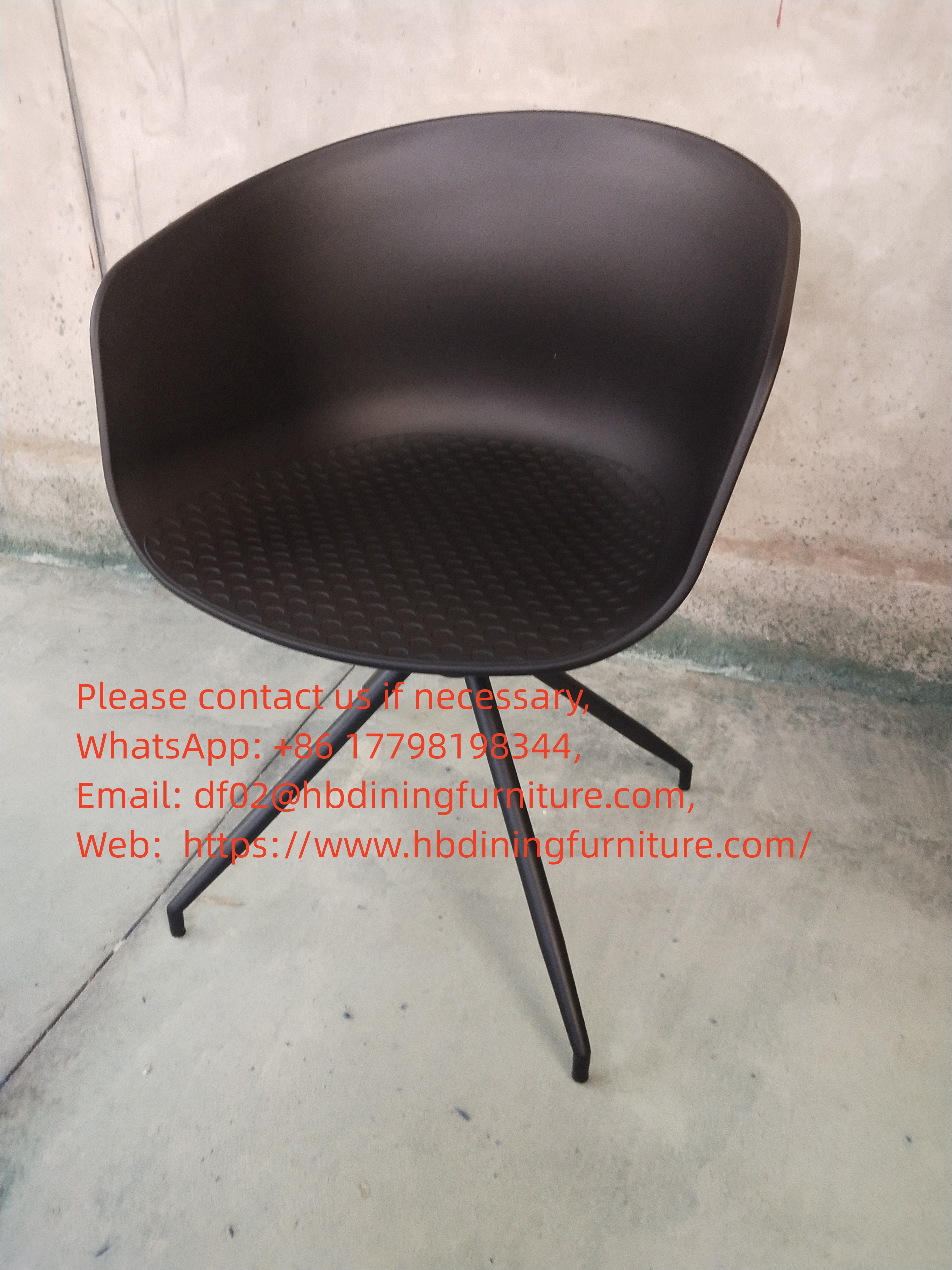 Plastic dining chair