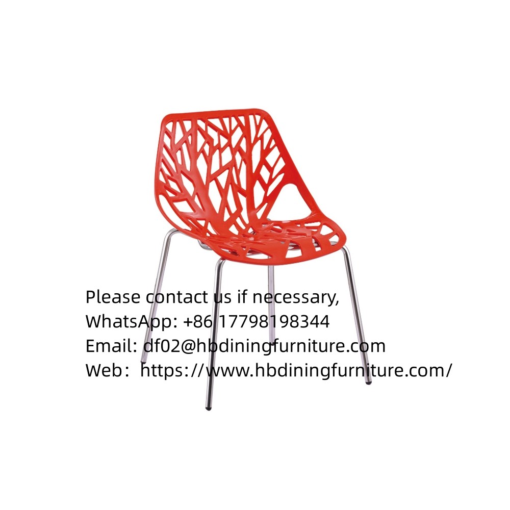 Plastic dining chair