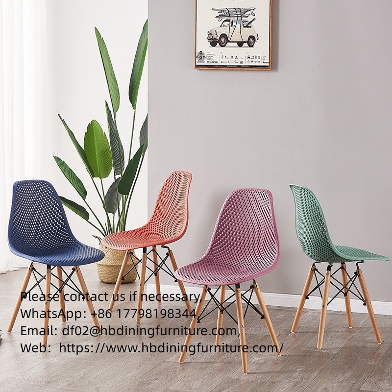 Plastic dining chair