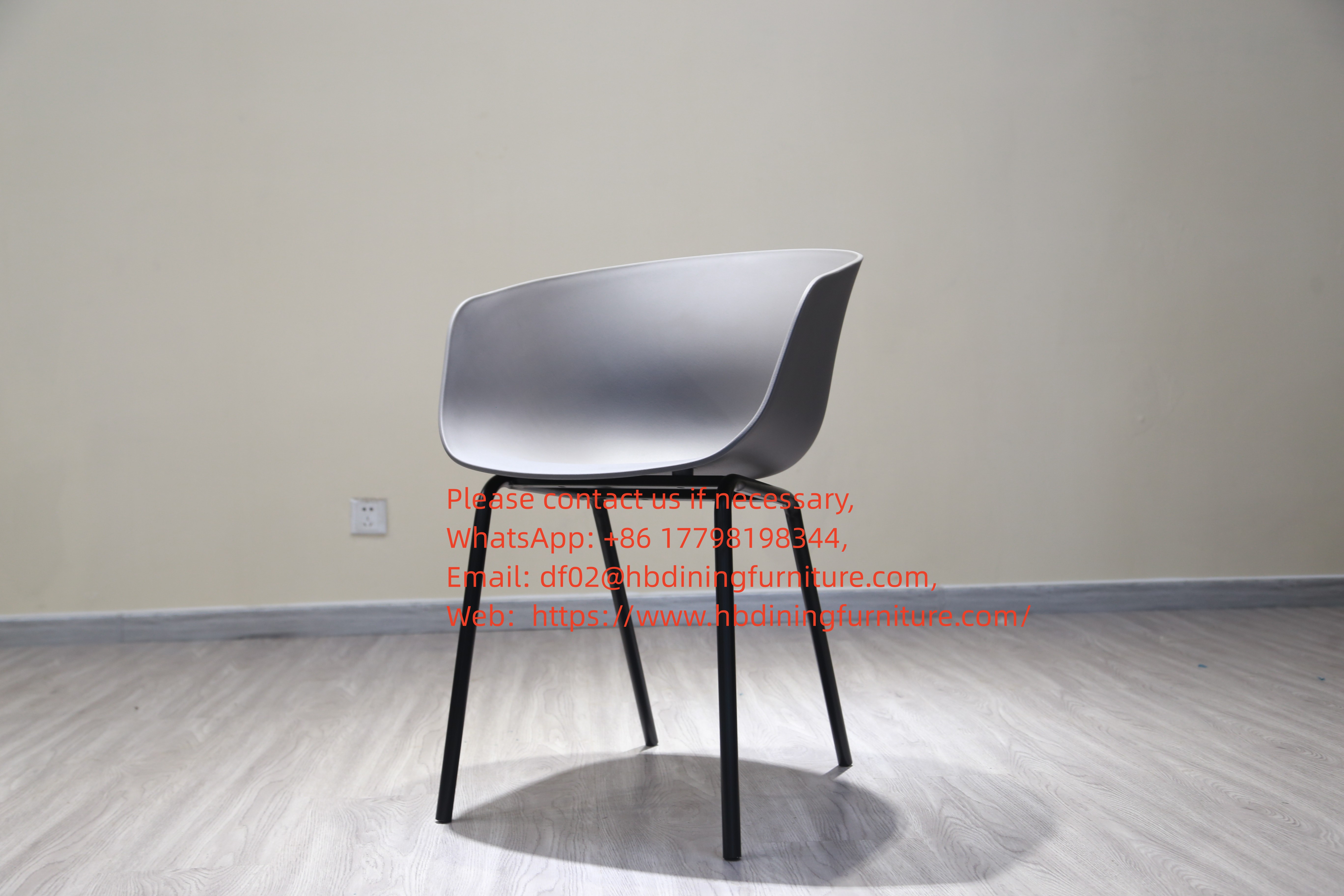 Plastic dining chair