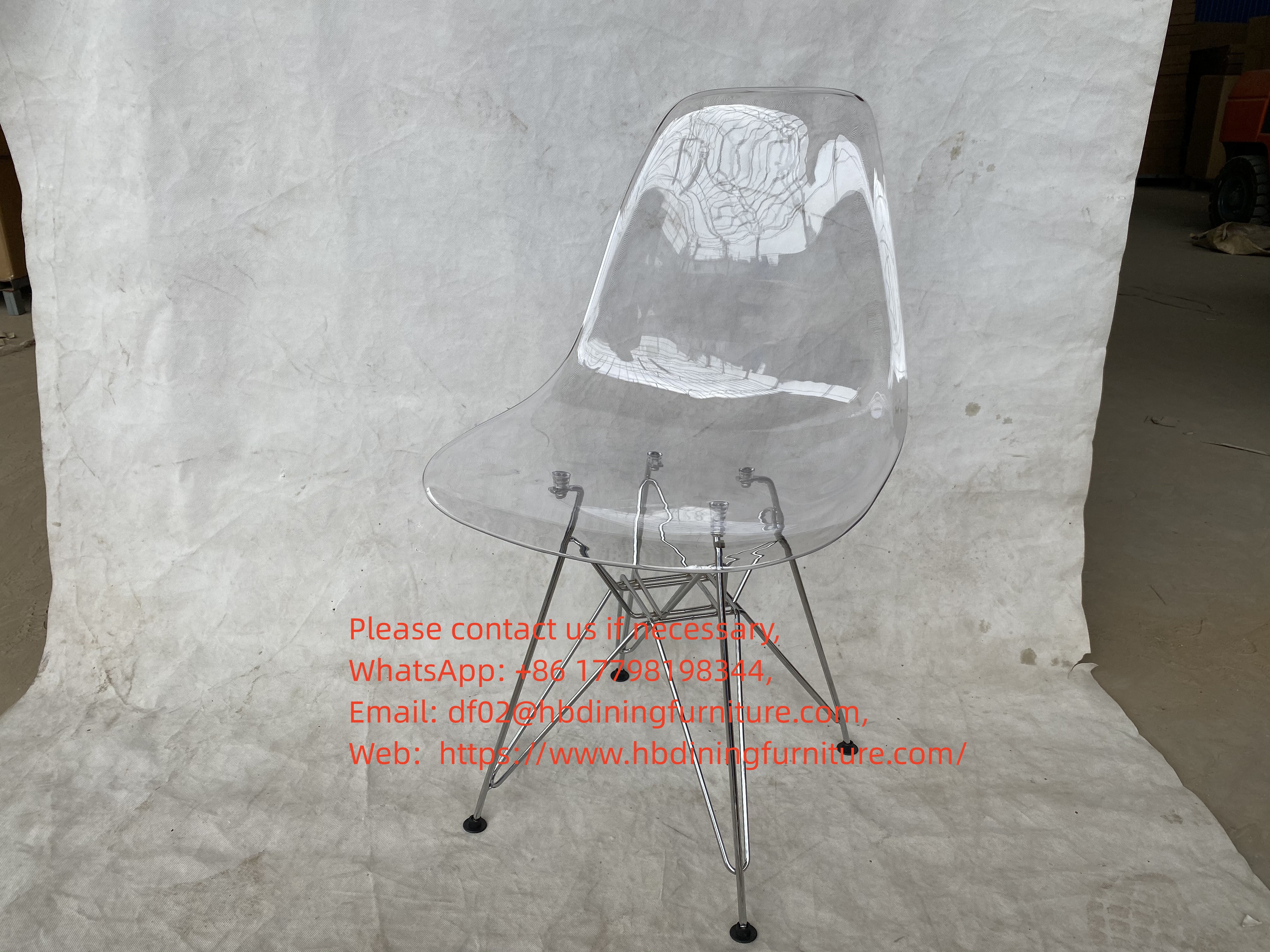 Plastic dining chair