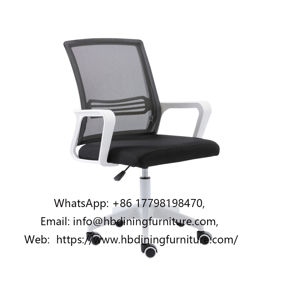 PU Swivel Chair Nylon 5 Star Base with Casters DC-U77F