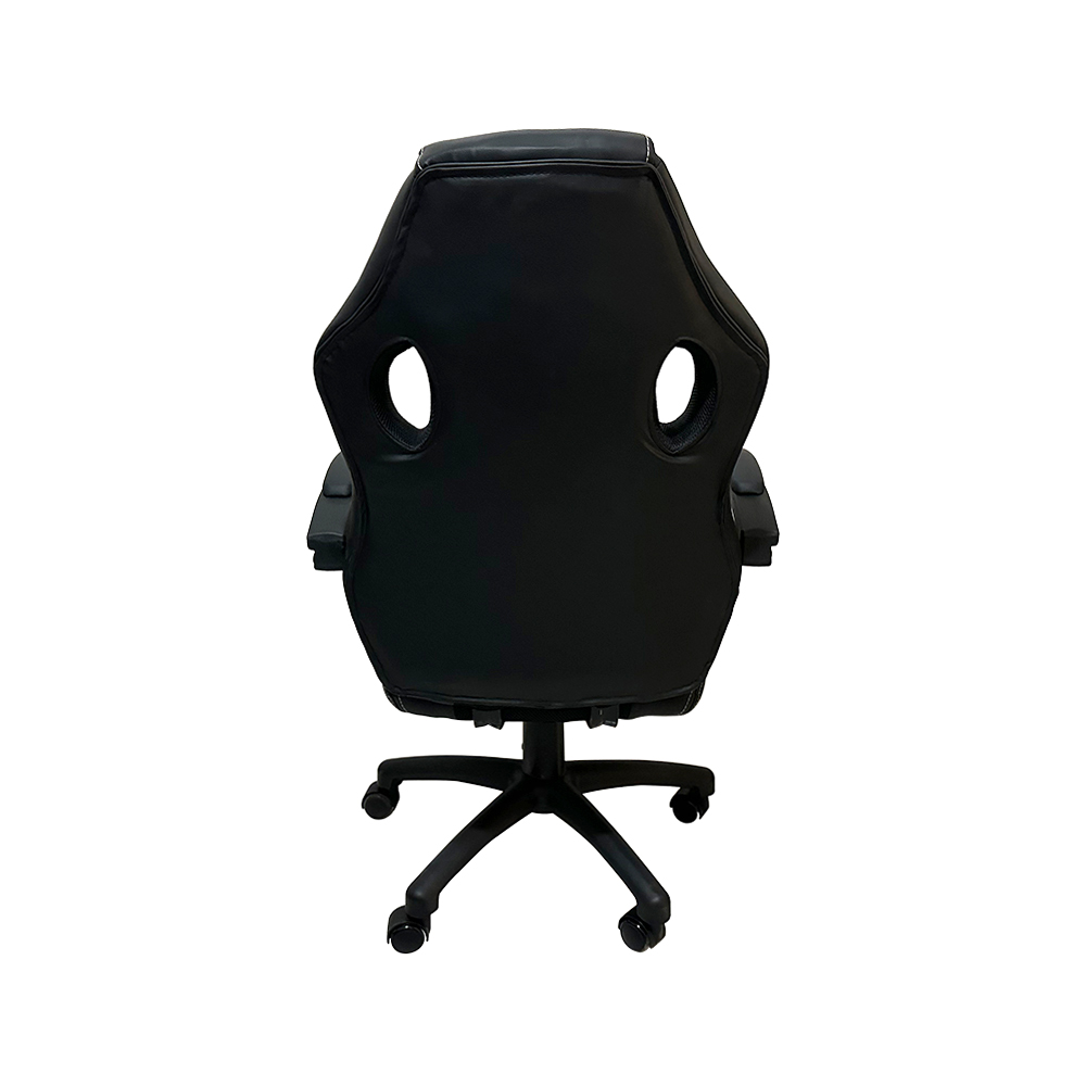 Swivel Leather Office Chair with Footrest DC-U62F