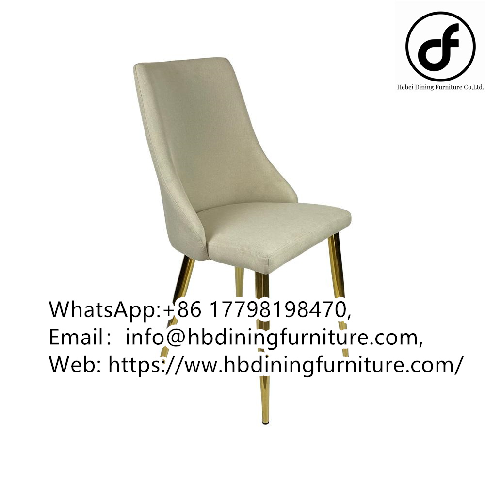 PU Dining Chair High Backrest Glossy