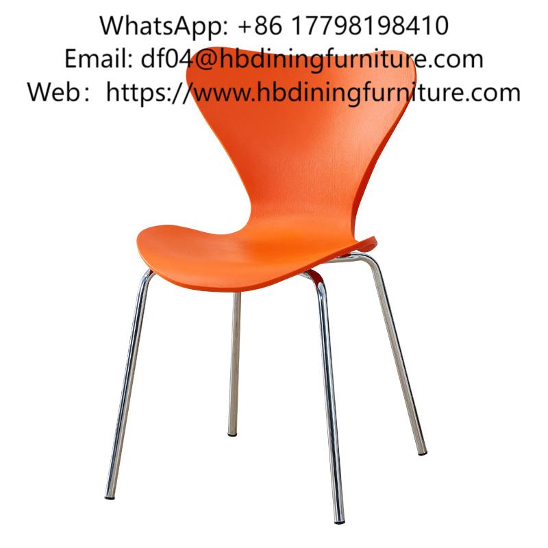 Stainless Steel Backrest PP Chair Butterfly Chair DC-P98