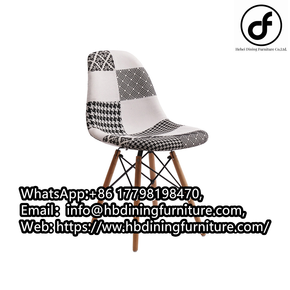 Multicolor Fabric Upholstered Dining Chair