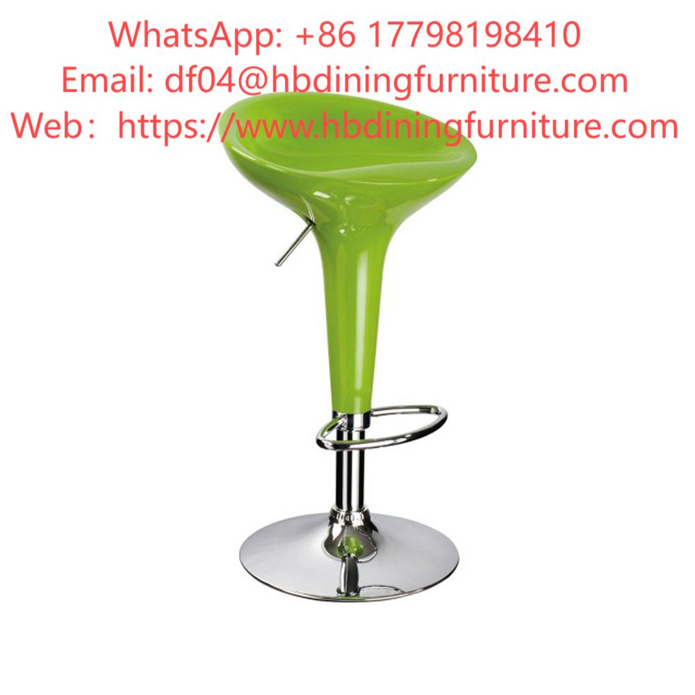 Plastic Bar Chair with Adjustable Disc Base DB-P10S