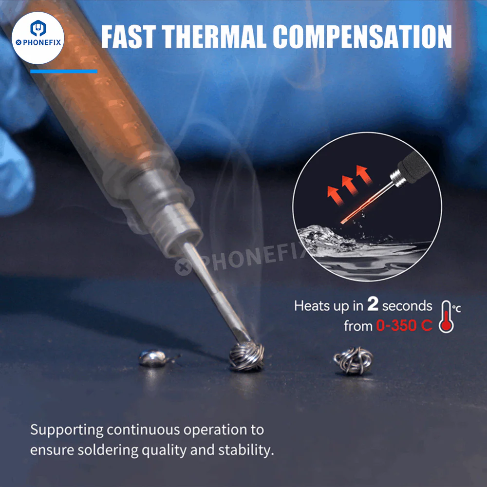 FORWARD BE01 Blue Engineer Soldering Iron for Precision Welding