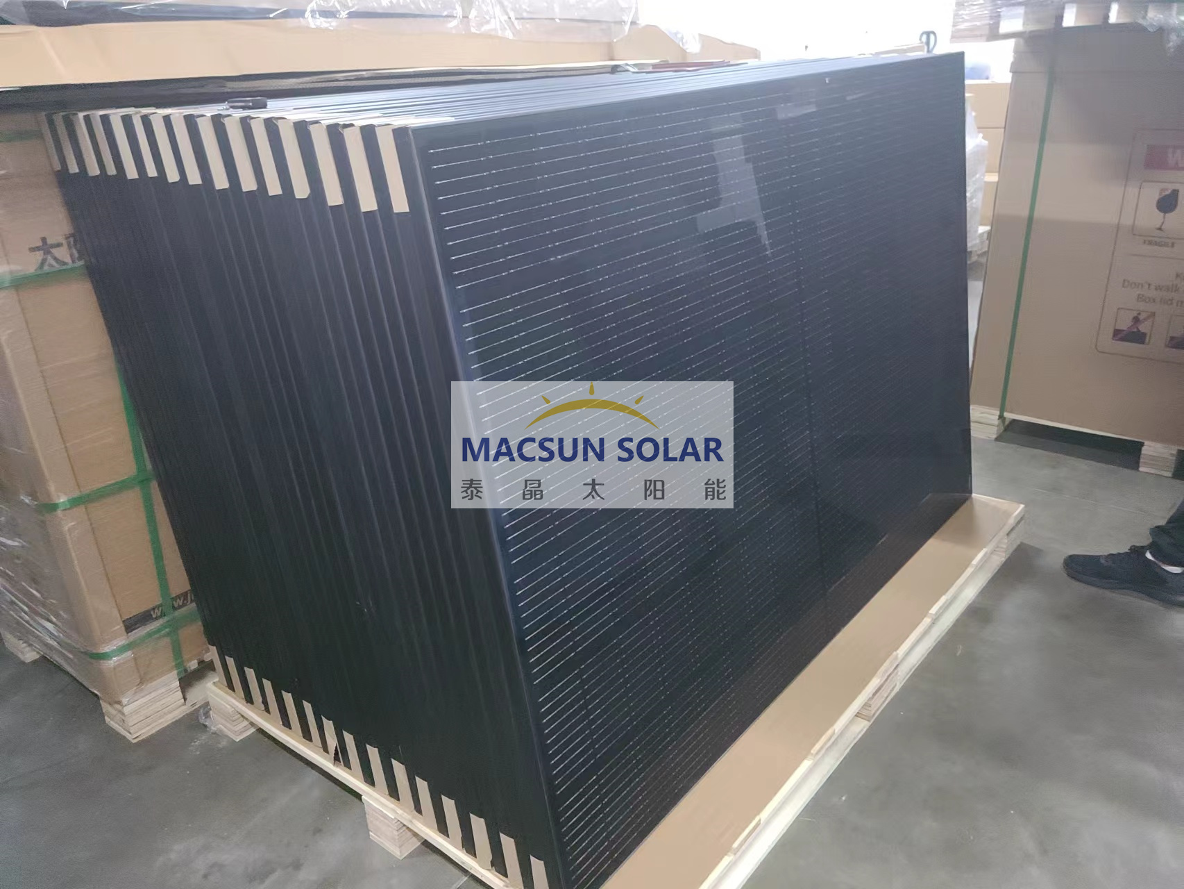  430W-450W N type Topcon Full Black Mono Crystalline Solar Modules 