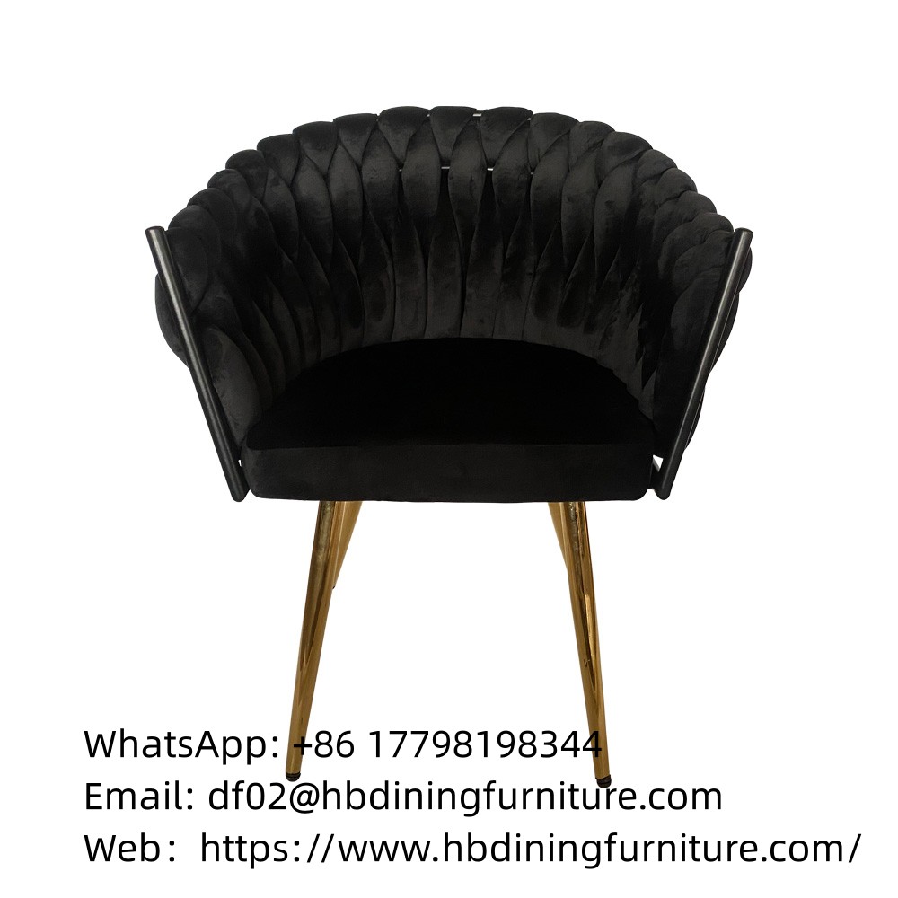 Dining Furniture Velvet Soft Dining Chair Popular Modern Restaurant PU Leather Cheap Wholesale Hotel Dining Chair