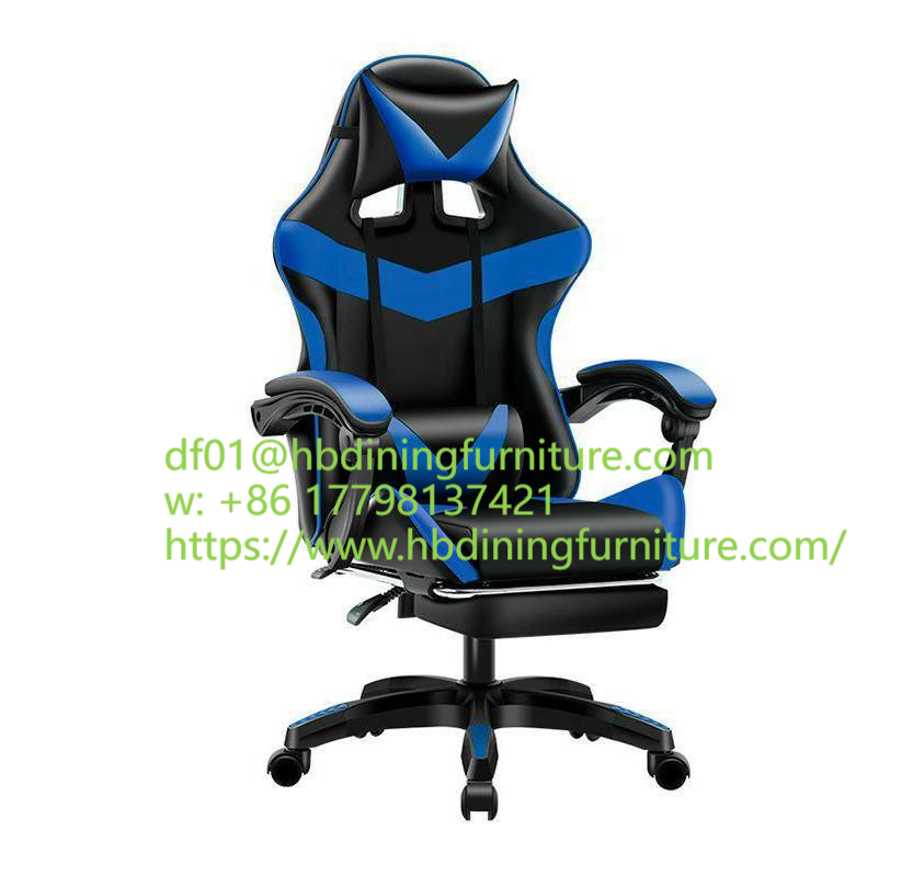 Dining Furniture Ergonomic Computer Armchair Swivel Lifting Lying Computer Seating Gaming Chair with Footrest