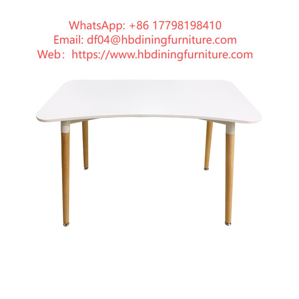 MDF Computer Table with Solid Wood Legs DT-M64