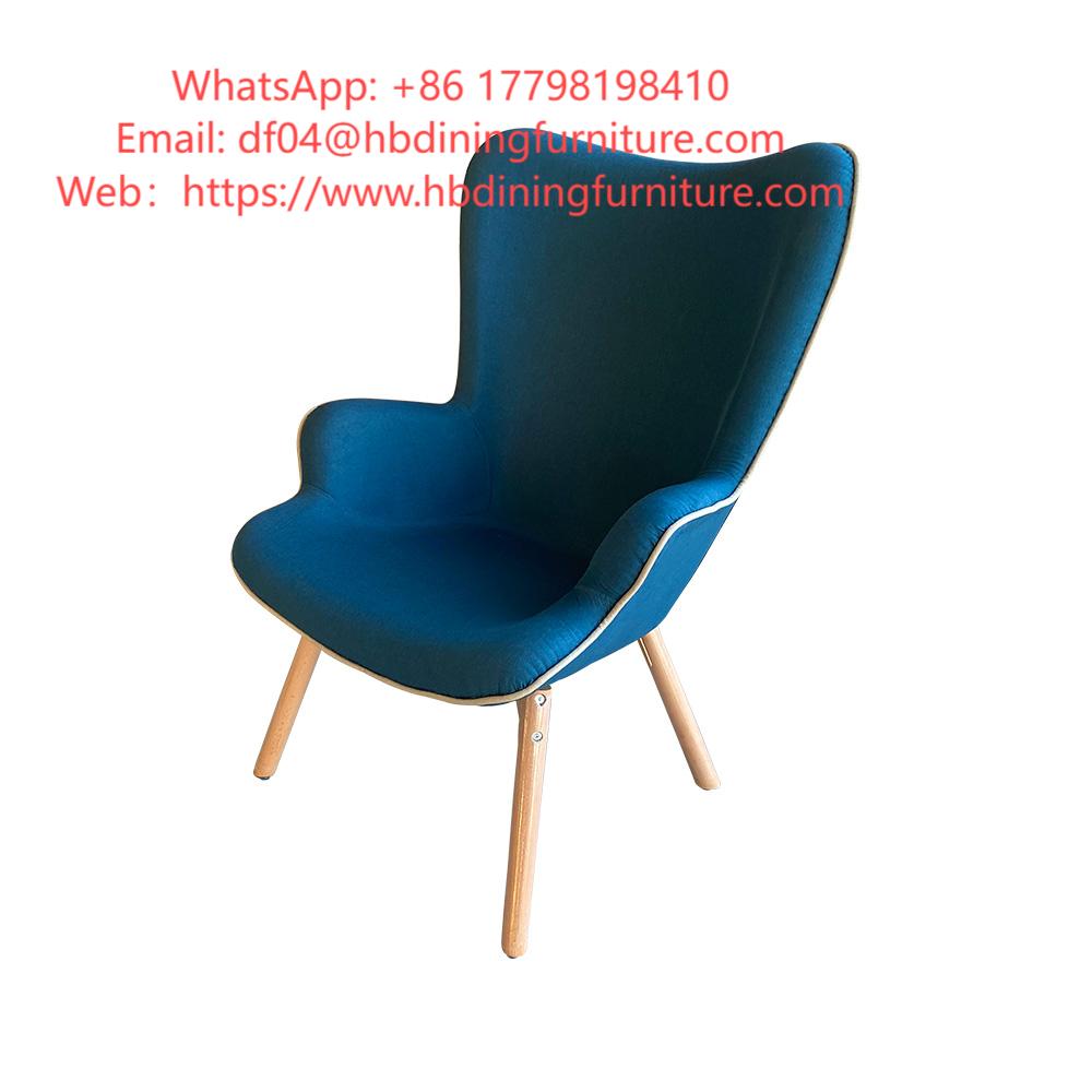 Soft Fabric Sofa Chair with Armrest DS-03