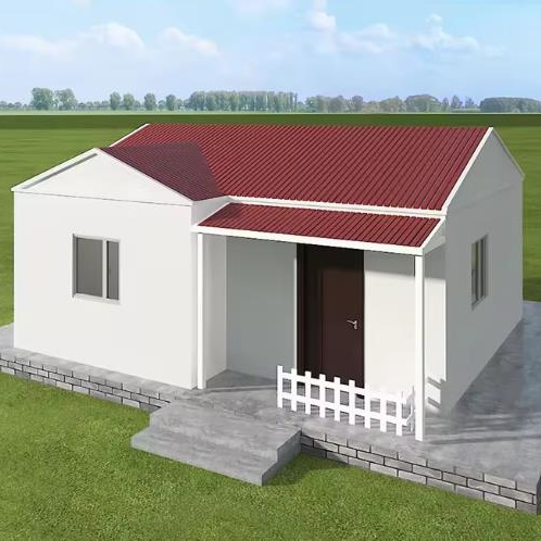 Luxury prefabricated villa light steel prefab house