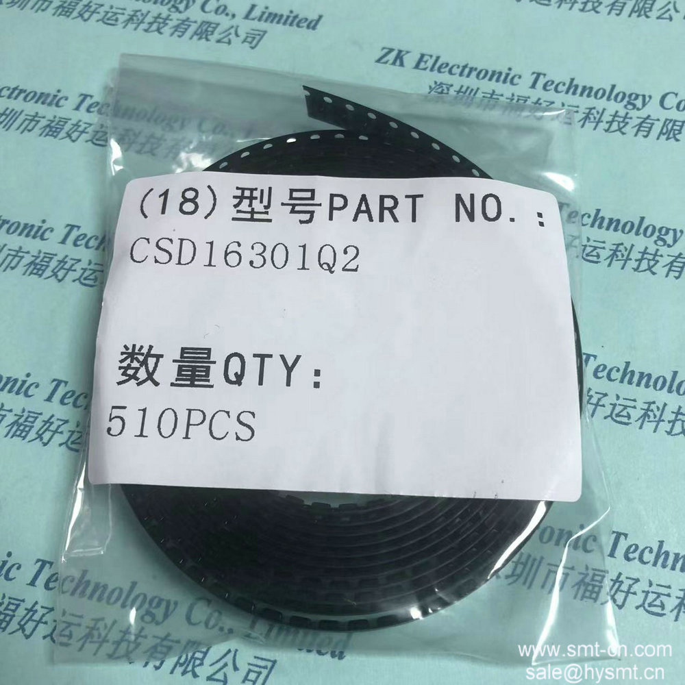 CSD16301Q2 TRANSISTOR MOSFET N-CH 25V 6SON TEXAS INSTRUMENTS