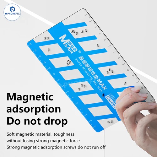 MaAnt CX-003 Super Magnetic Pad Screw Storage Measuring Ruler