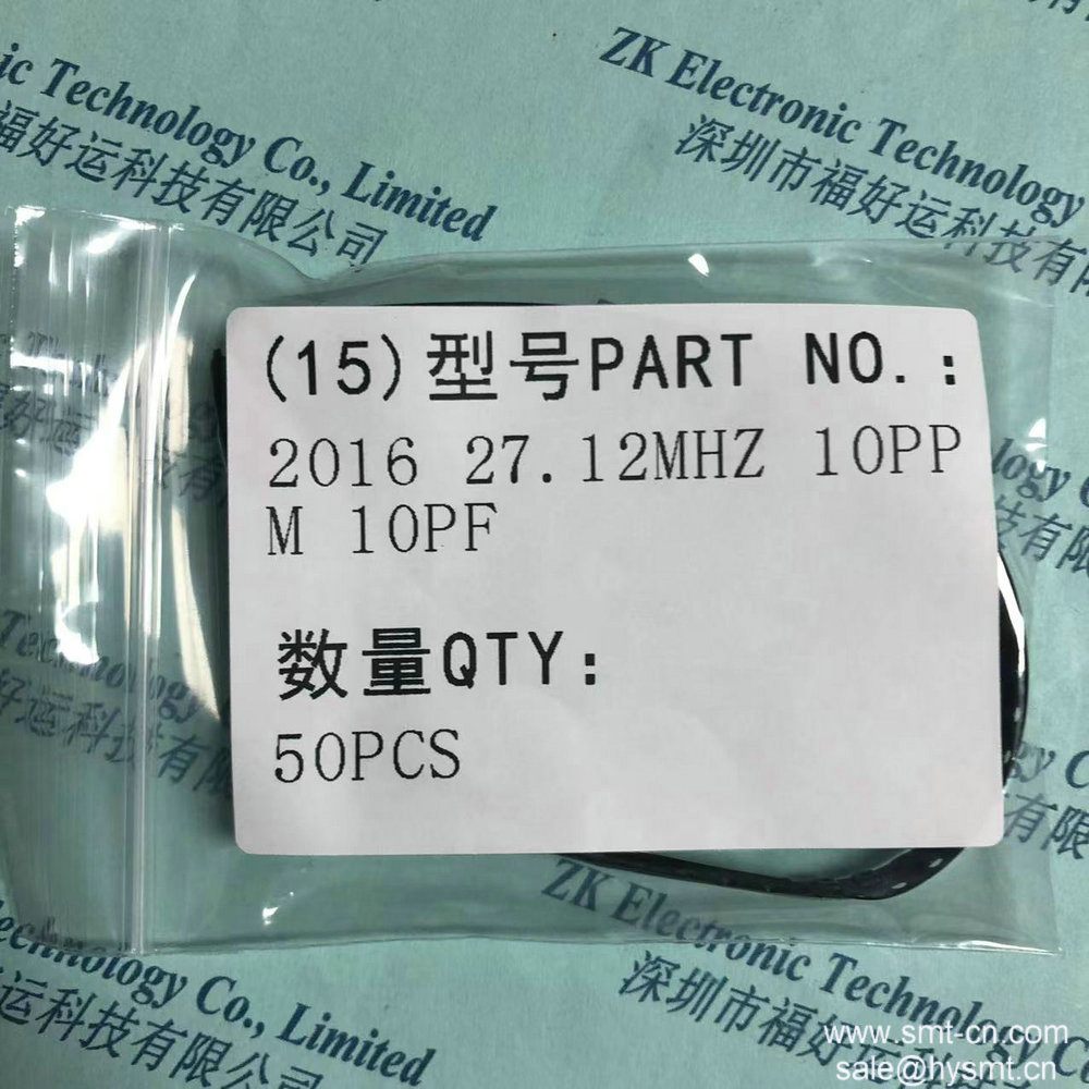 HD Crystal oscillator 2016 27.12MHZ 10PPM 10PF package SMD-4 SCTF instead 8Y38472012 CRYSTAL 38.4000MHZ 10PF SMD