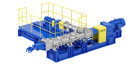 Sunkaier Intermeshing Twin Shaft Kneader Reactor