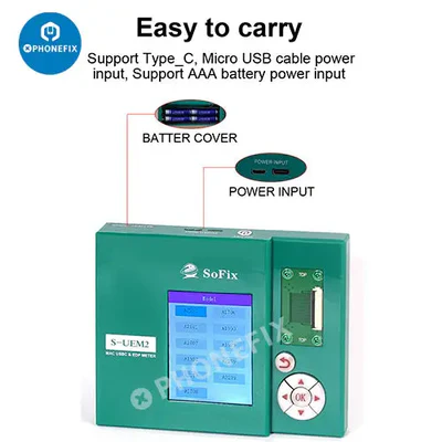 S-UEM2 USBC EDP Meter For MacBook Logic Board Repair