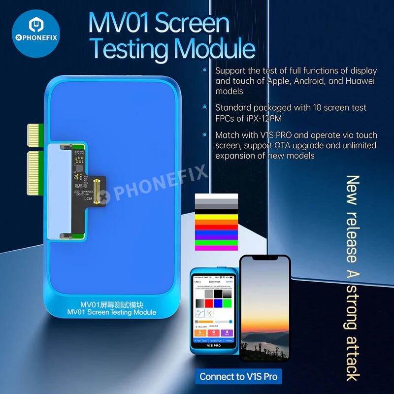 JCID MV01 Screen Testing Module For iPhone Samsung Android Phones