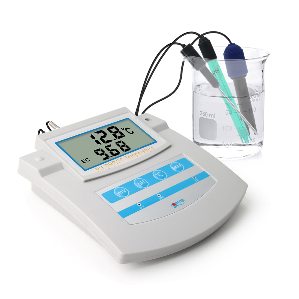 PHS-26C desktop six-in-one multi-parameter water quality monitor (pH/EC/TDS/CF/ORP/temperature)