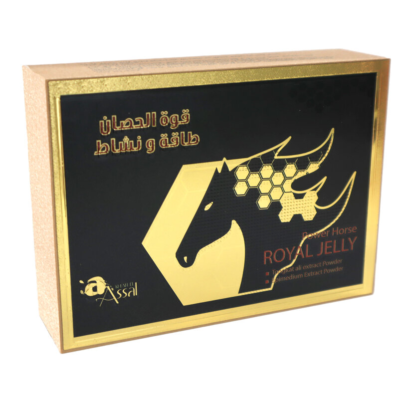 BLACK HORSE POWER ROYAL JELLY FOR HIM (10G X 20 SACHETS)BLACK HORSE POWER ROYAL JELLY FOR HIM (10G X 20 SACHETS)