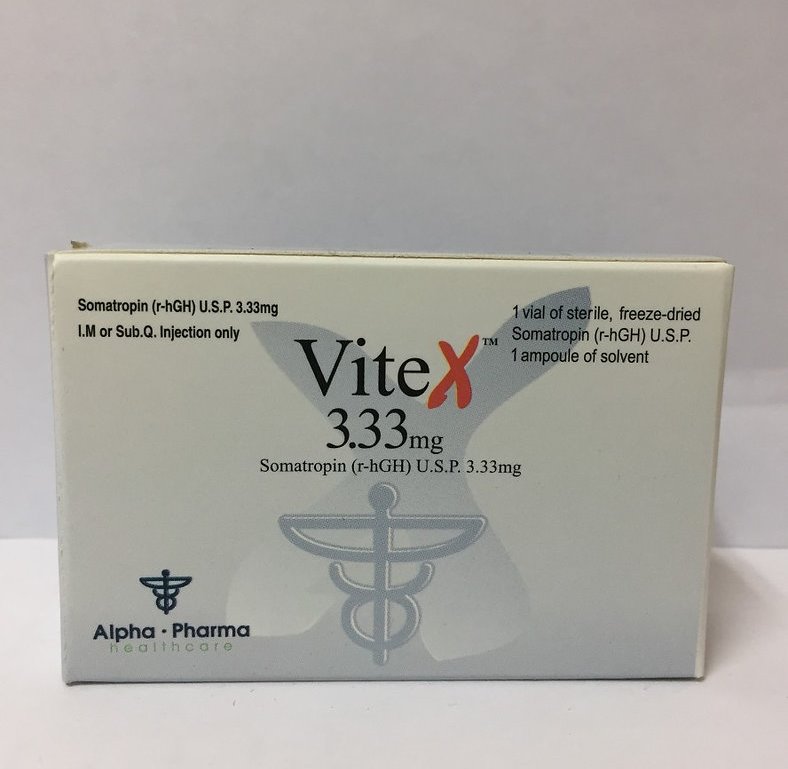 VITEX HUMAN GROWTH HORMONES INJECTION