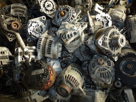 scrap electric motor, alternator scrap, scrap alternator scrap