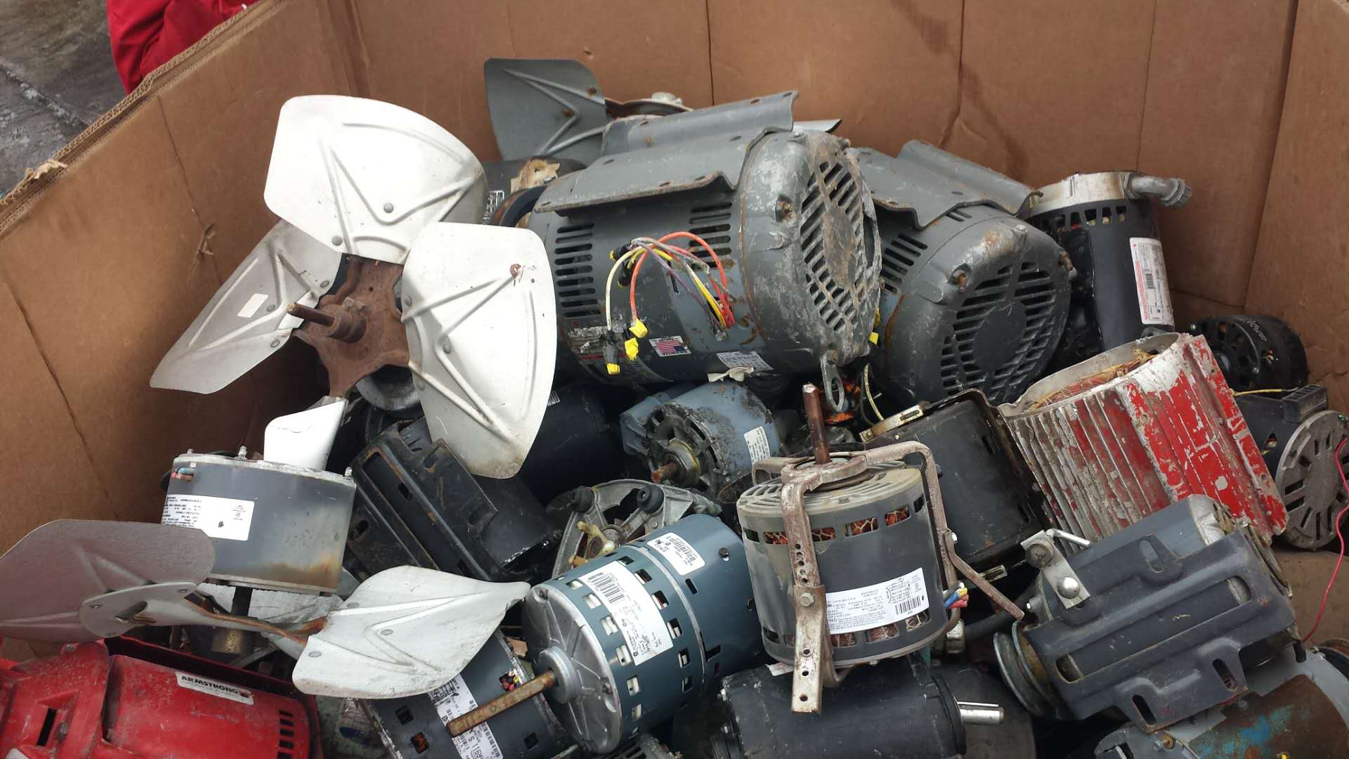 scrap electric motor, alternator scrap, scrap alternator scrap