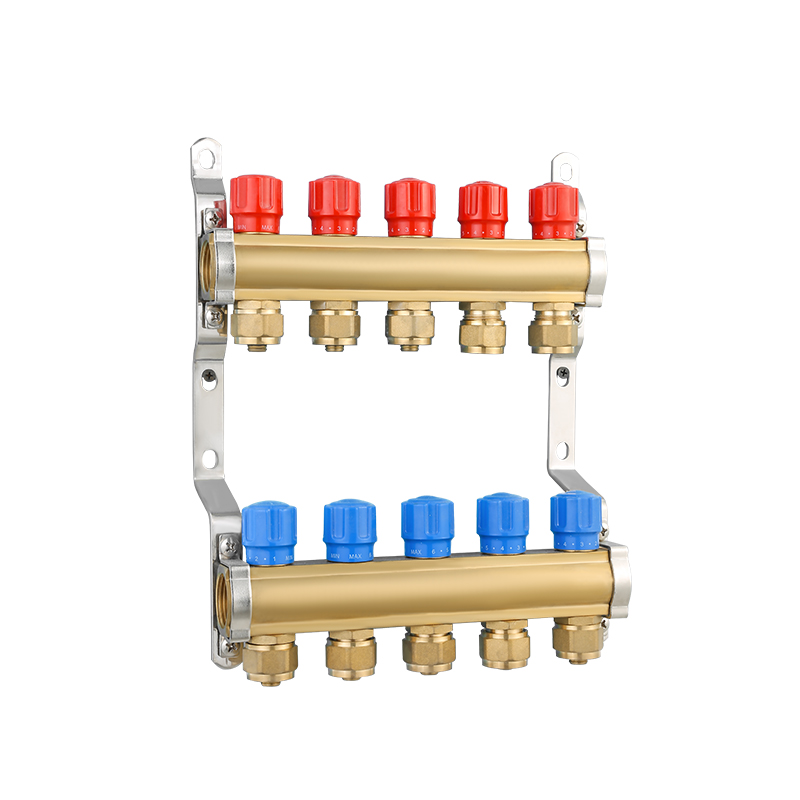 Brass Radiant Heat Manifold for Floor Heating