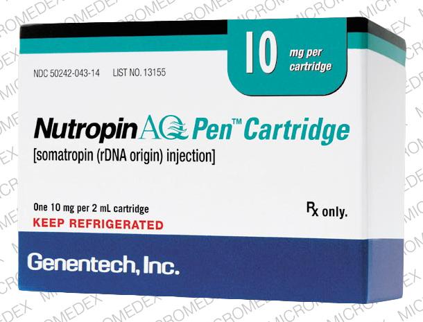 NUTROPIN AQ PEN HUMAN GROWTH HORMONES CARTRIDGES