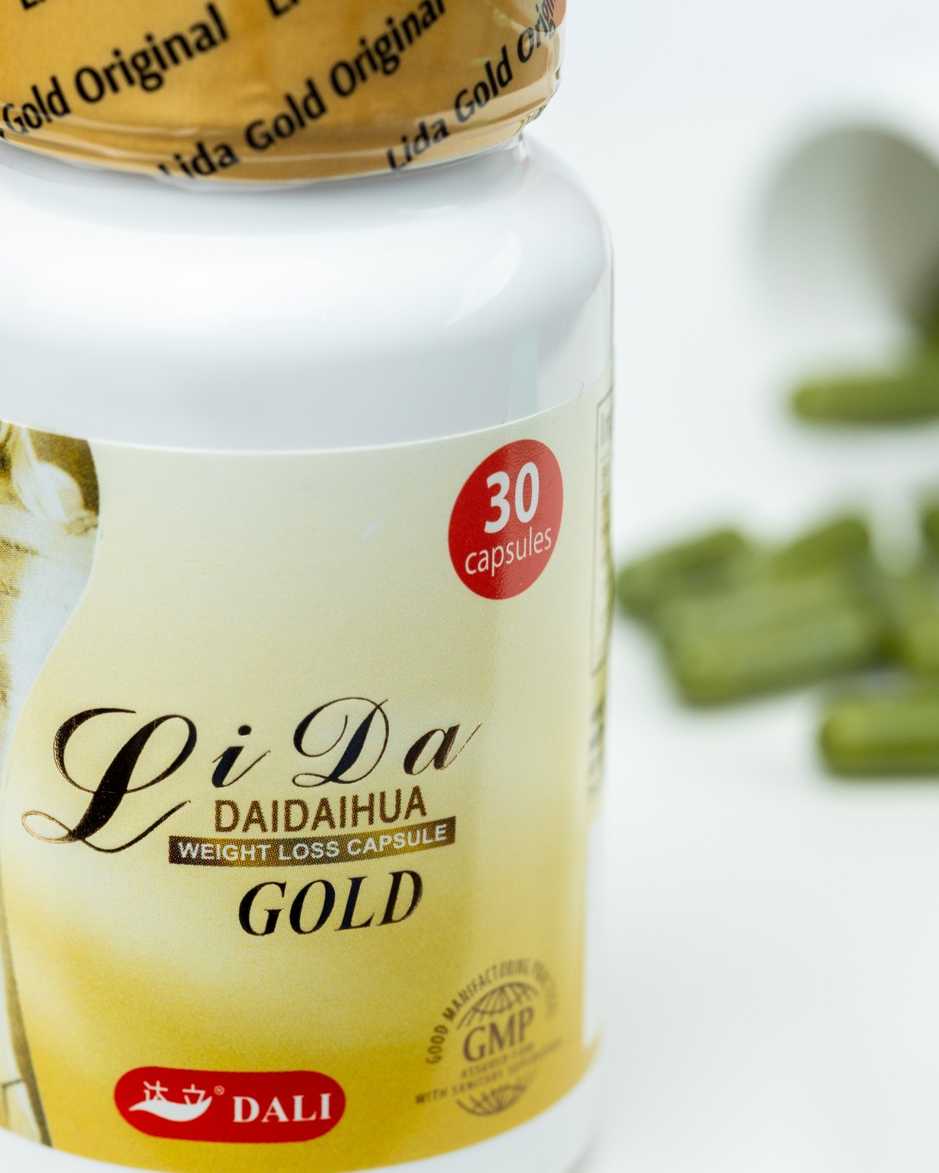 Gold Lida Daidaihua Slimming Capsules