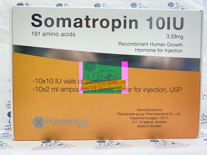 SOMATROPIN HUMAN GROWTH HORMONES INJECTION