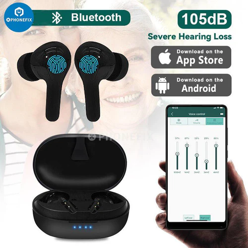 Rechargeable Bluetooth Hearing Aid For Moderate Hearing Loss