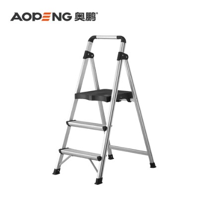 AP-2302 TWO Step ladder folding step stool with anti-slip wide pedal handle