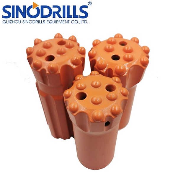 Sinodrills T38 T45 T51 rock drill button bits