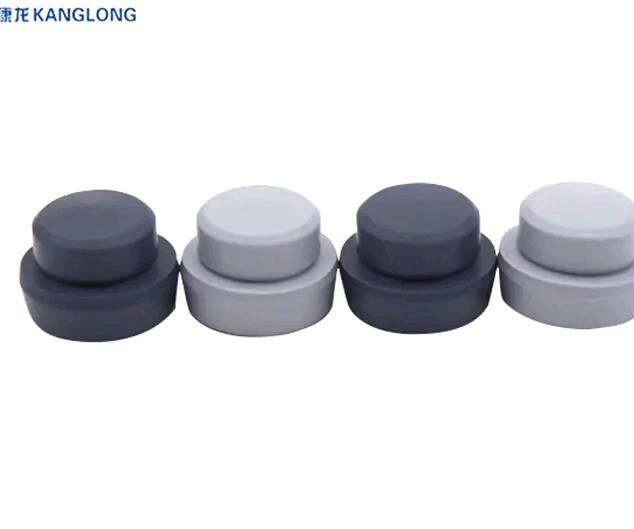 Grey Rubber Stopper For Blood Collection Tube