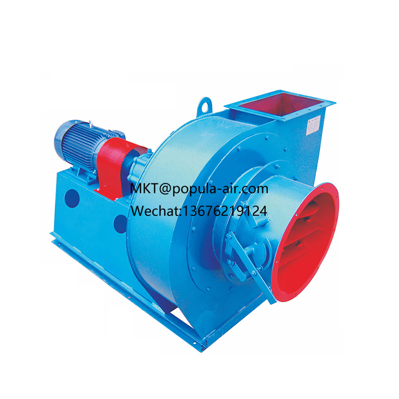 Y9-35-13.5D-75KW with  volume 2834-2893 pressure POPULA boiler centrifugal induced draft fan