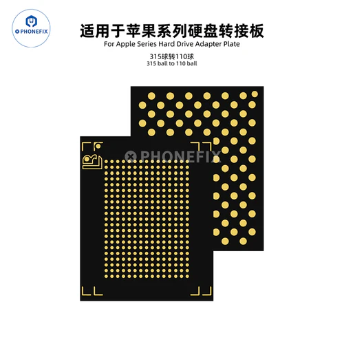 BGA315 To BGA110 NAND Chip Conversion Board For iPhone iPad MacBook